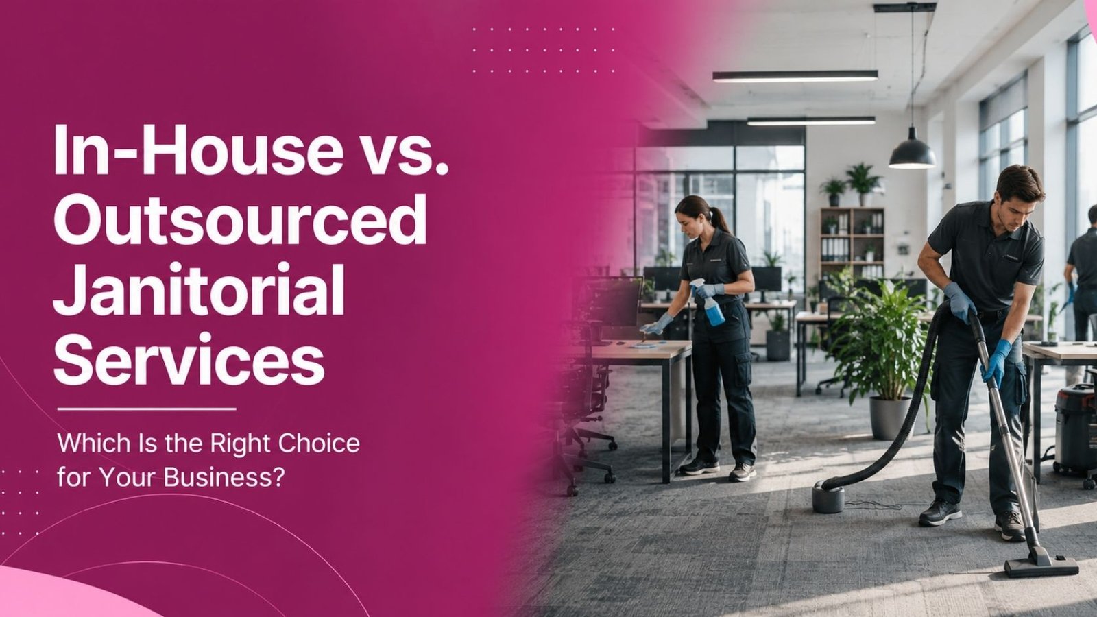 In-House vs. Outsourced Janitorial Services Which Is Better for Your Business